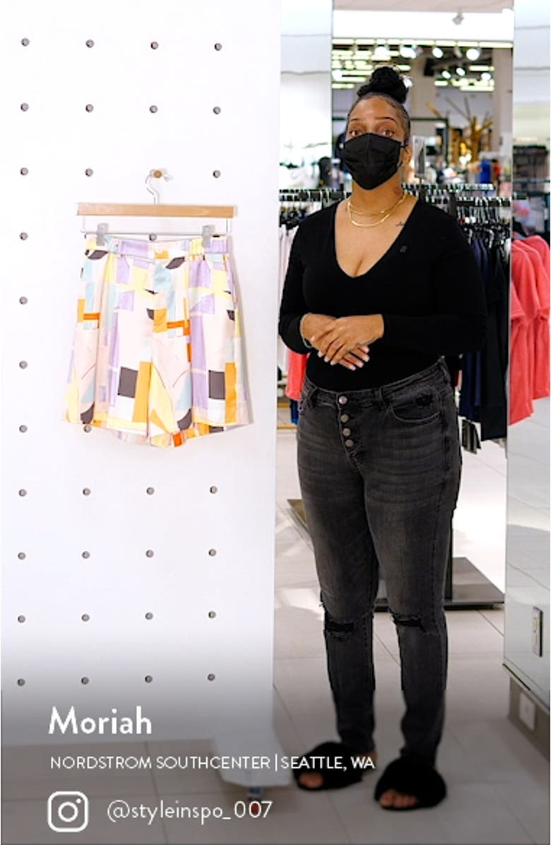 Print Soft Long Shorts, sales video thumbnail