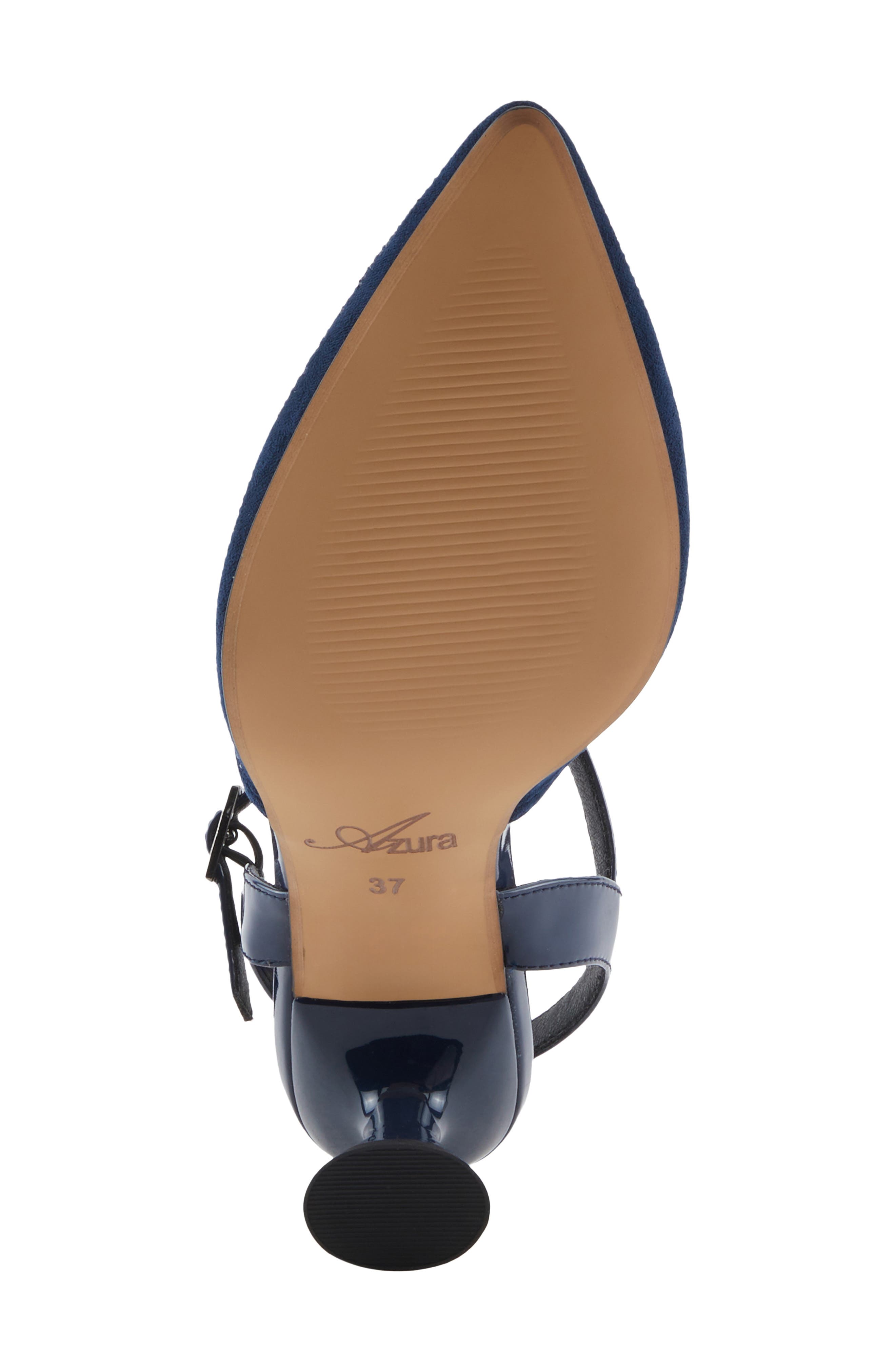 Delicate Rhinestone Pump, Alternate, color, NAVY