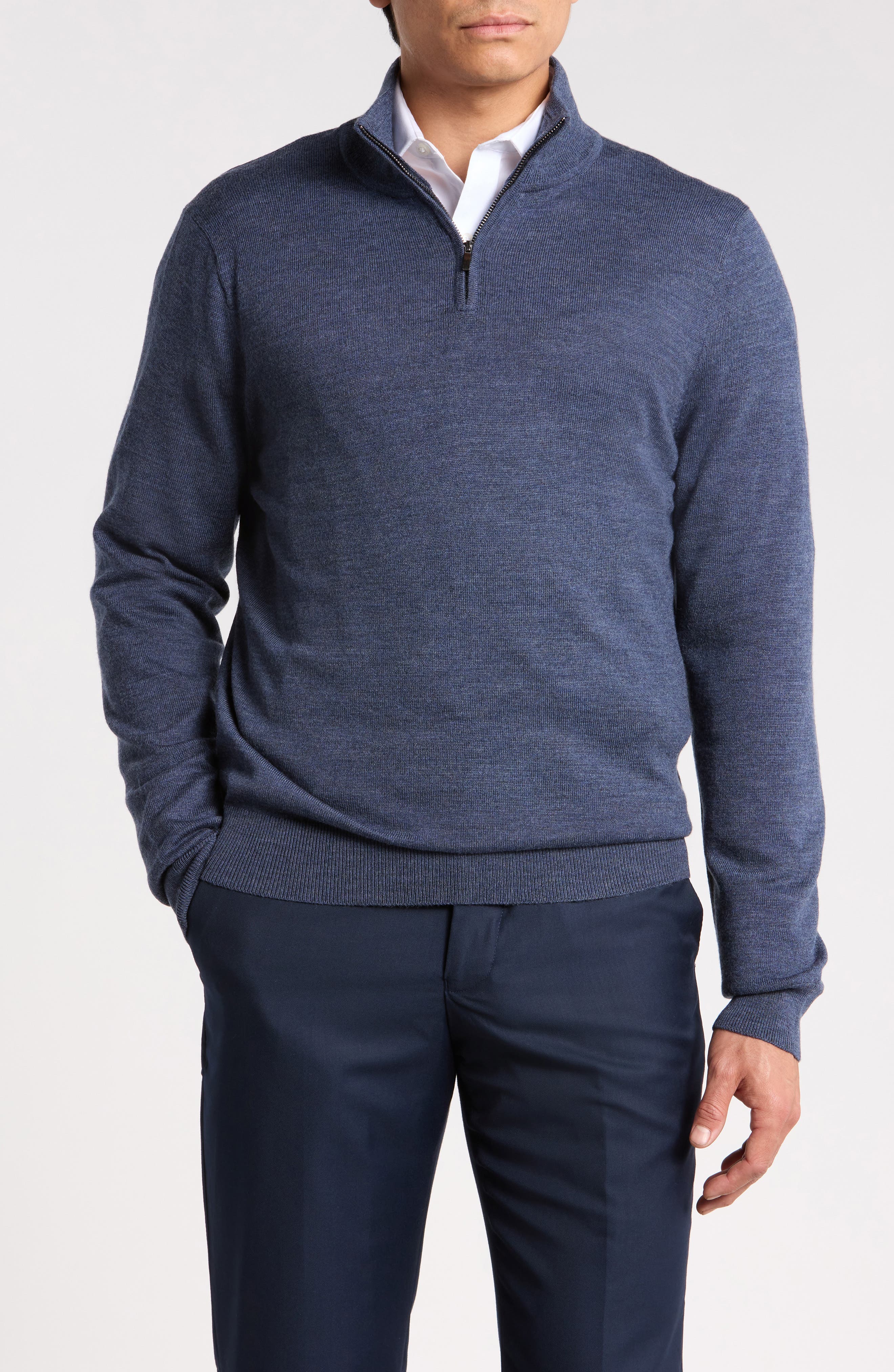 NAVY IRIS HEATHER