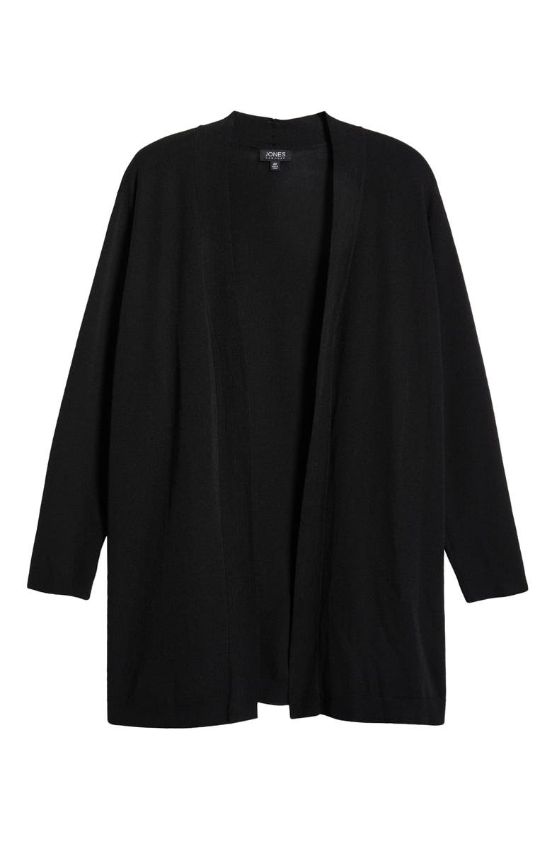 Jones New York Icon Open Front Sweater, Alternate, color, Jones Black