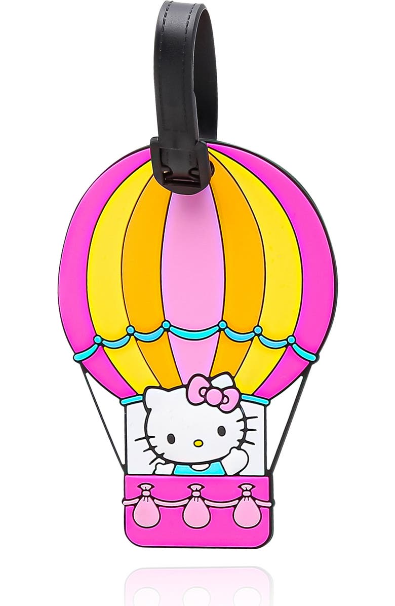 Hello Kitty Passport Holder, Luggage Tag, Luggage Strap Gift Travel Set, Alternate, color, Pink