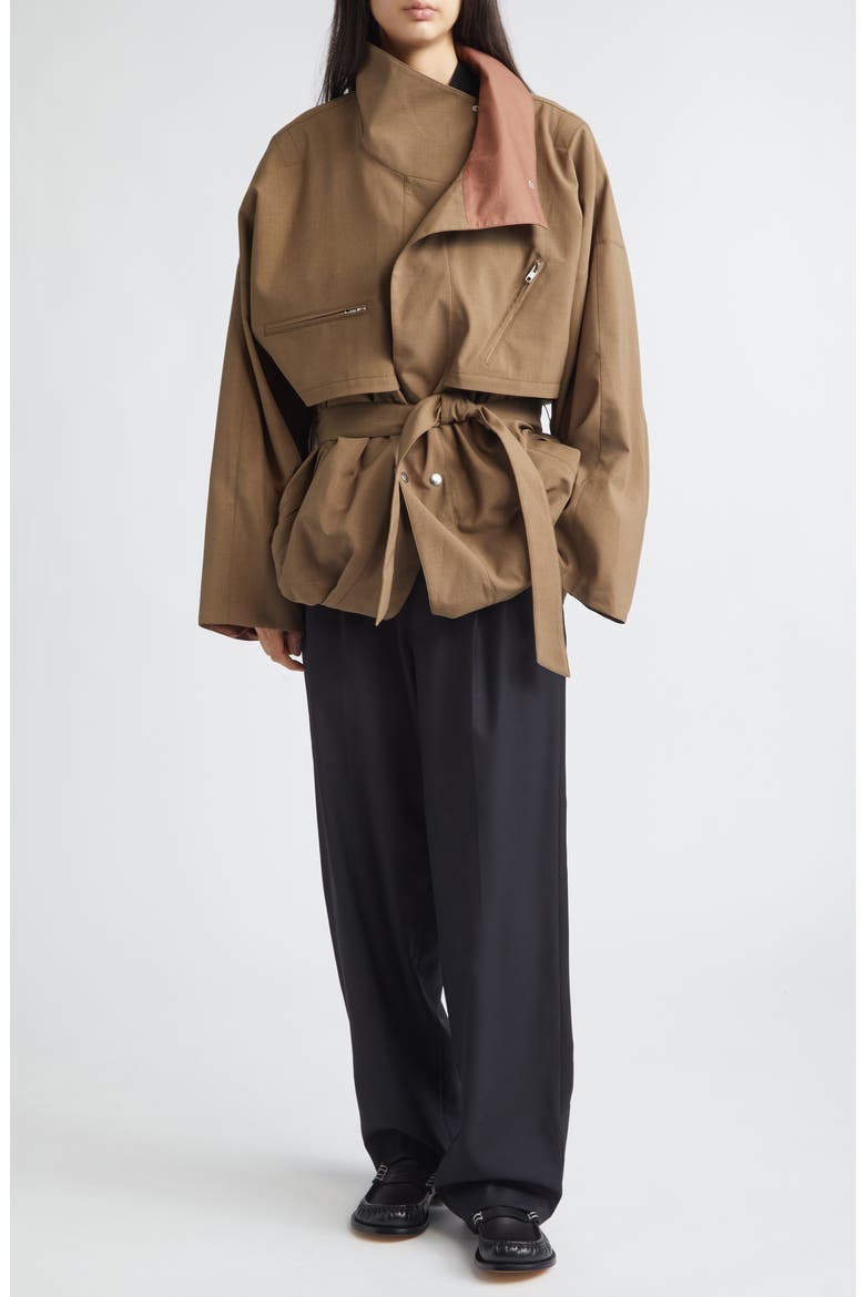 Marghera Convertible Coat, Alternate, color, BEIGE