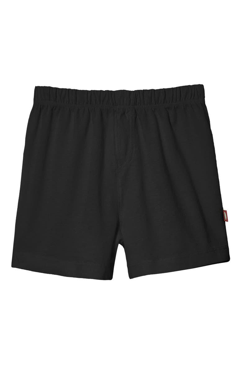 City Threads USA-Made Boys Soft Cotton Jersey Boxer, Main, color, Black
