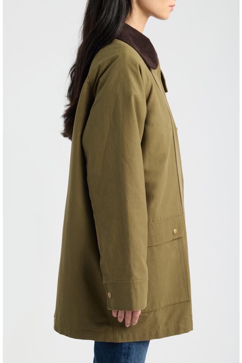 The Firefighter Jacket, Alternate, color, OLIVE WITH CHOCOLATE