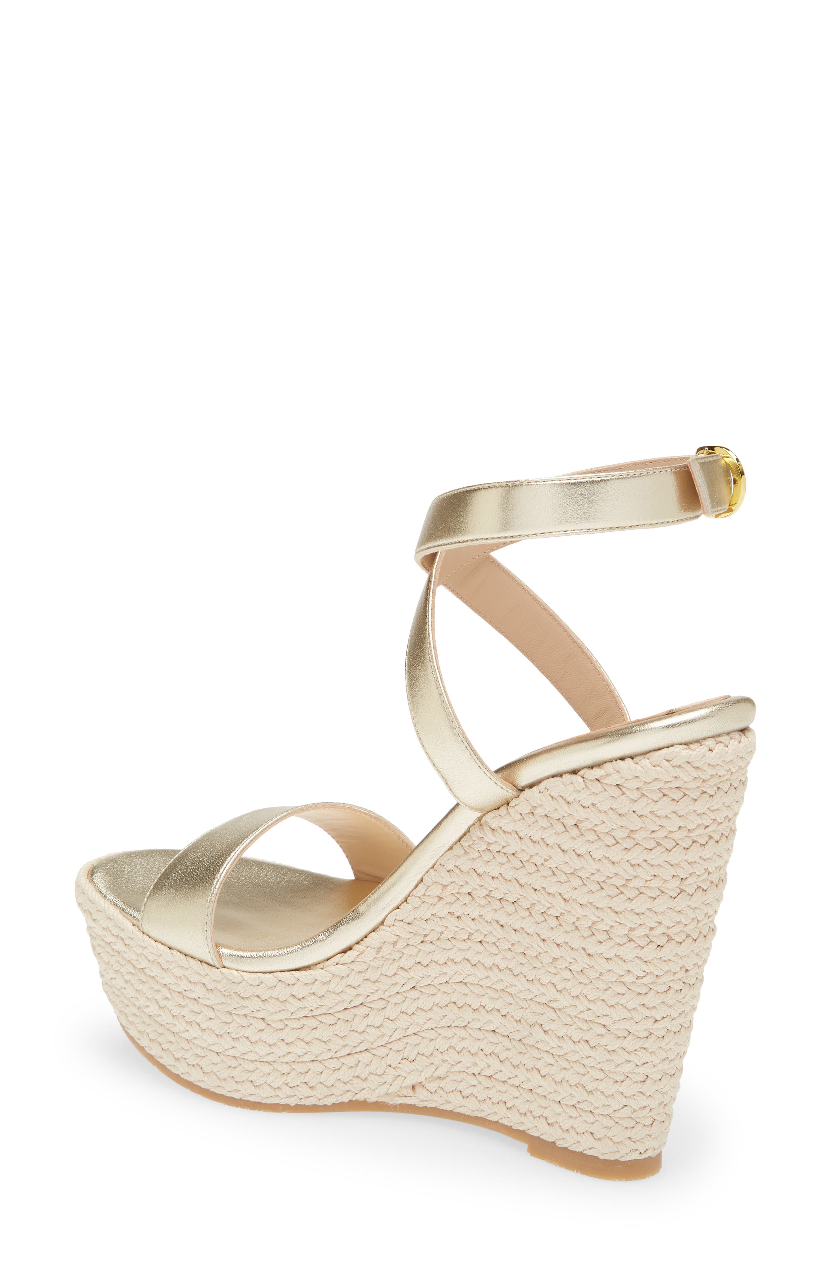 Stuart Weitzman Alex Platform Wedge Sandal, Alternate, color, 