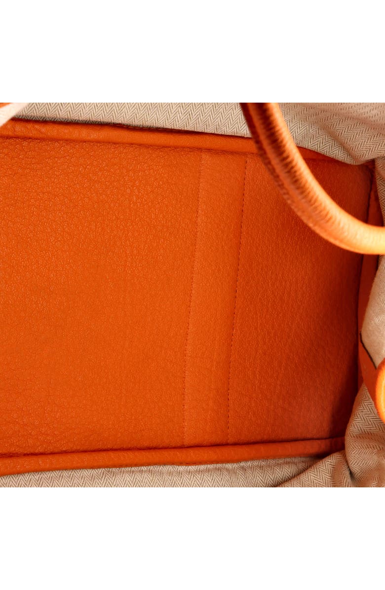 Pre-Owned Hermes Garden Party Tote Leather 36, Alternate, color, Orange H
