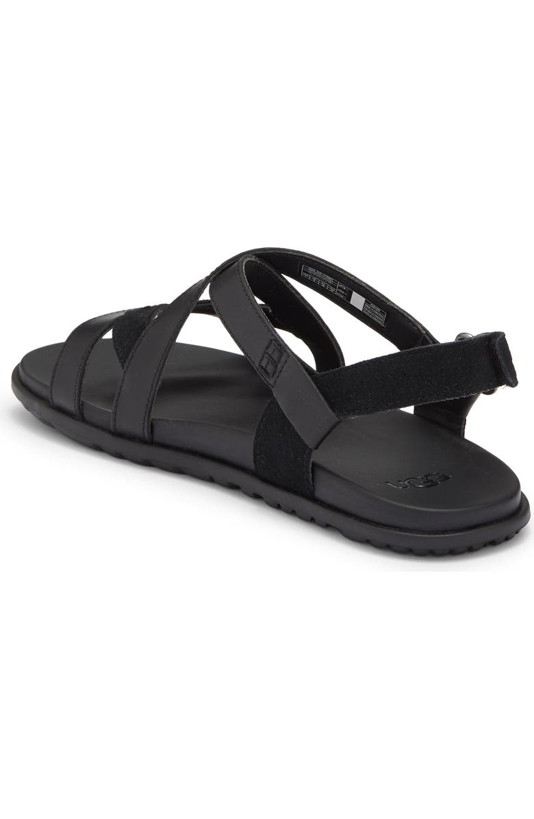 UGG<sup>®</sup> Solivan Slingback Sandal, Alternate, color, Black
