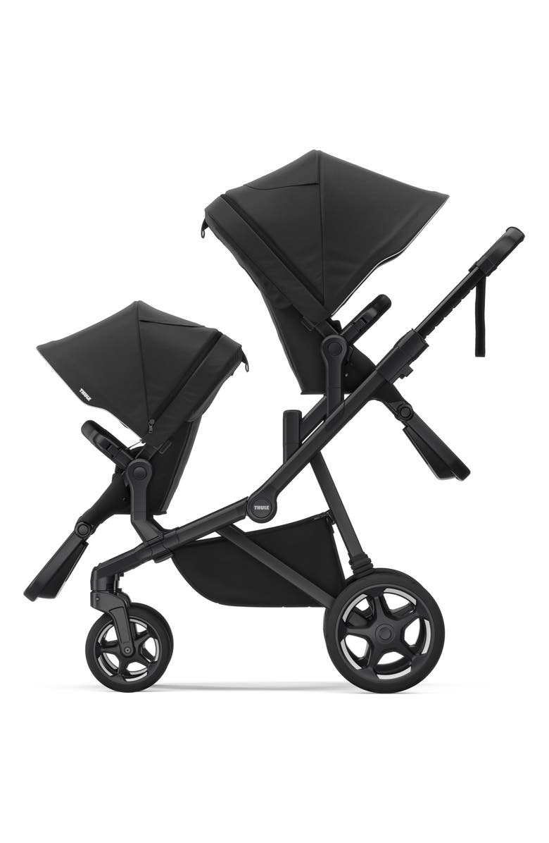 Thule Sibling Seat Attachment for Sleek 2 Stroller, Alternate, color, Black