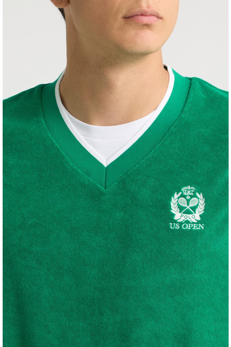US Open Terry Vest, Alternate, color, BILLARD