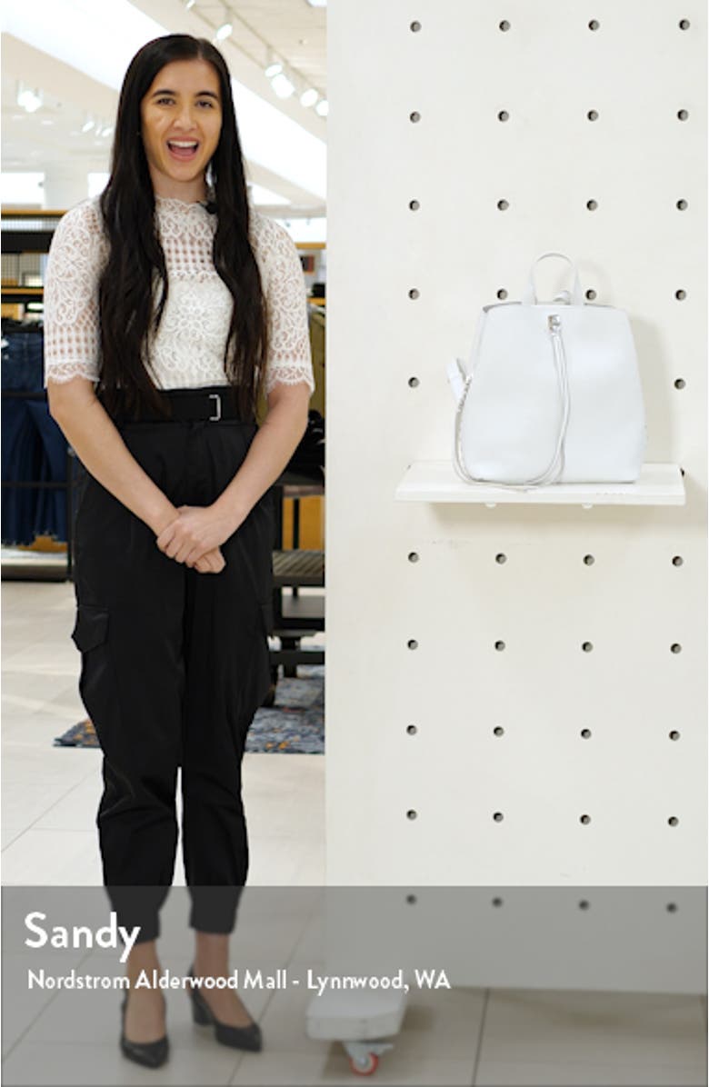 Medium Darren Leather Backpack, sales video thumbnail