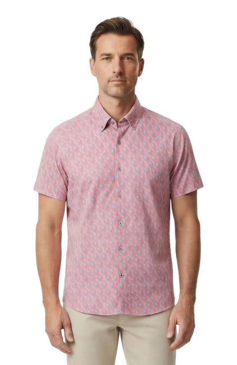 Mud Geo Mens Merino Wool Shirt