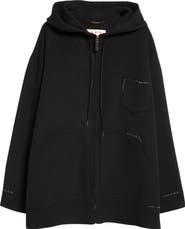 Marni Oversize Virgin Wool & Cashmere Hooded Parka