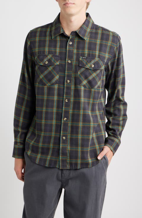 Garrison Cotton Blend Button-Up Shirt