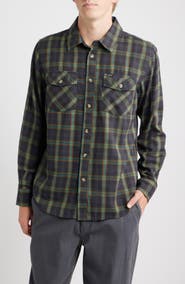 DARK SEAS Garrison Cotton Blend Button-Up Shirt