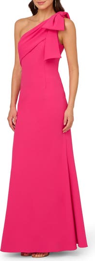 【海外限定】AdriannaPapell ドレス☆Pink Studio One Shoulder Adrianna Papell One-Shoulder Gown | Nordstrom
