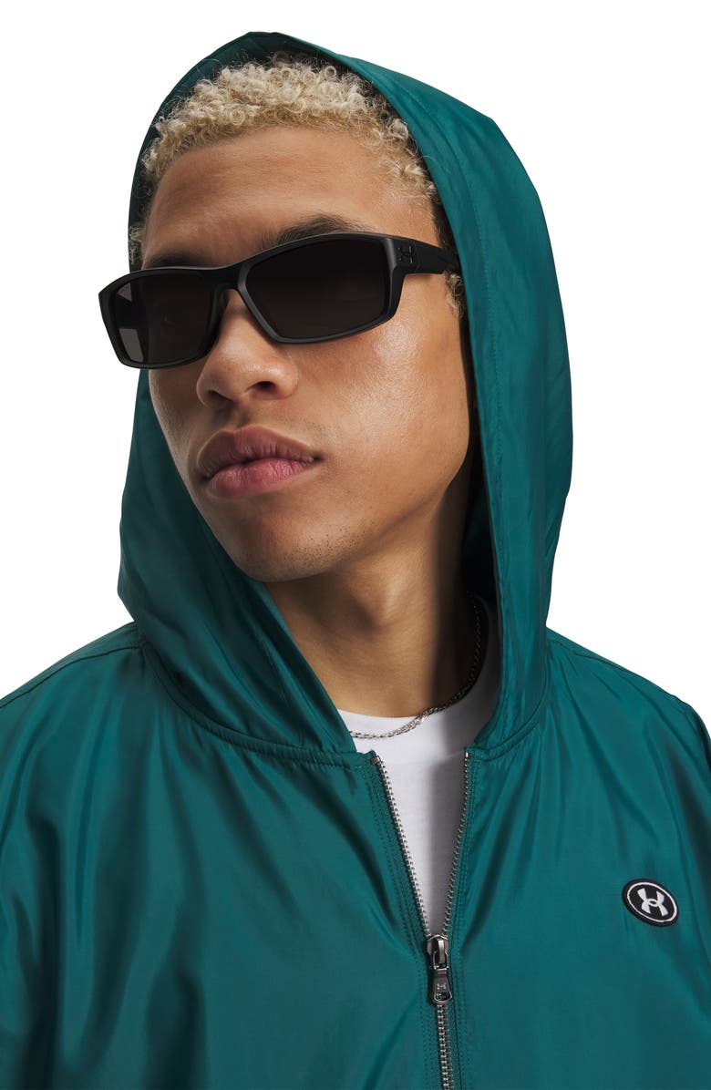 Under Armour UA Icon Oversize Water Repellent Half Zip Hoodie, Alternate, color, 