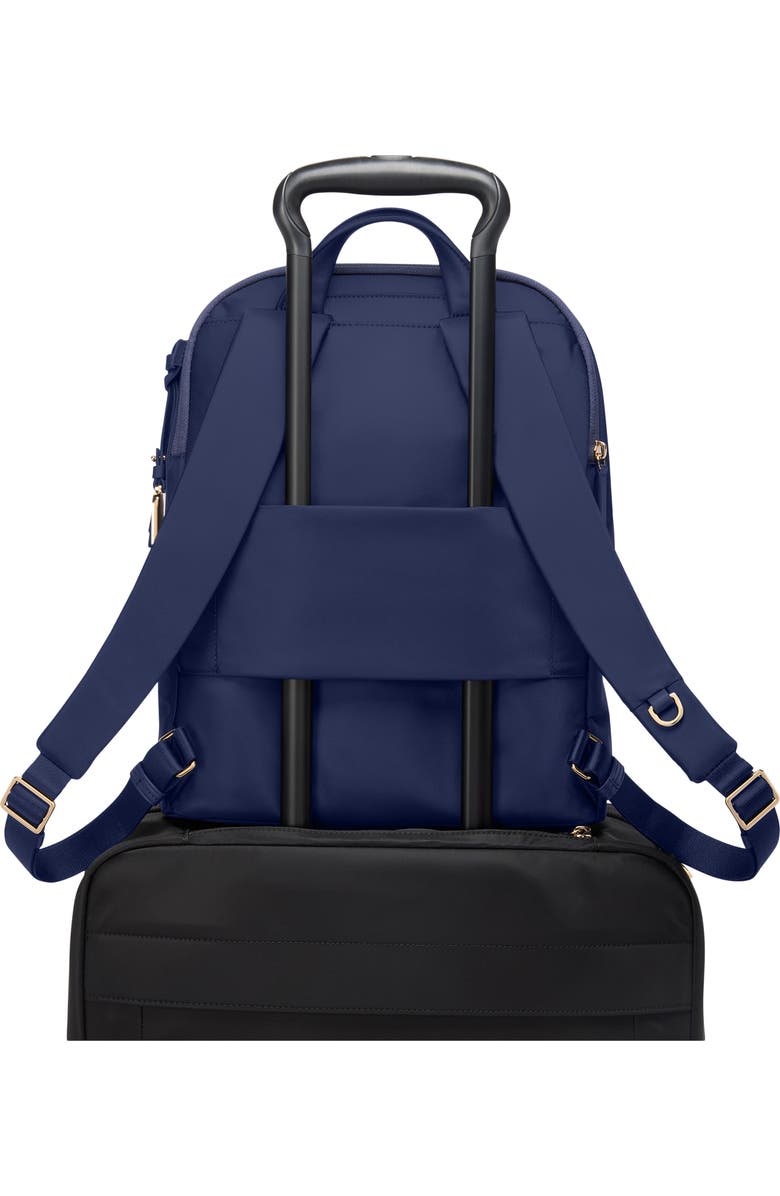 TUMI Halsey Backpack, Alternate, color, Indigo/ Light Gold