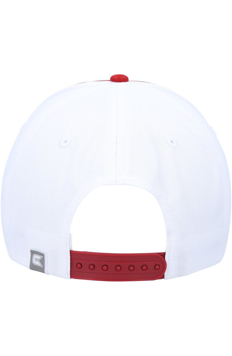 COLOSSEUM Men's Colosseum  White Iowa State Cyclones Take Your Time Snapback Hat, Alternate, color, 