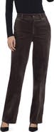 NYDJ Straight Leg Velveteen Trouser Pants