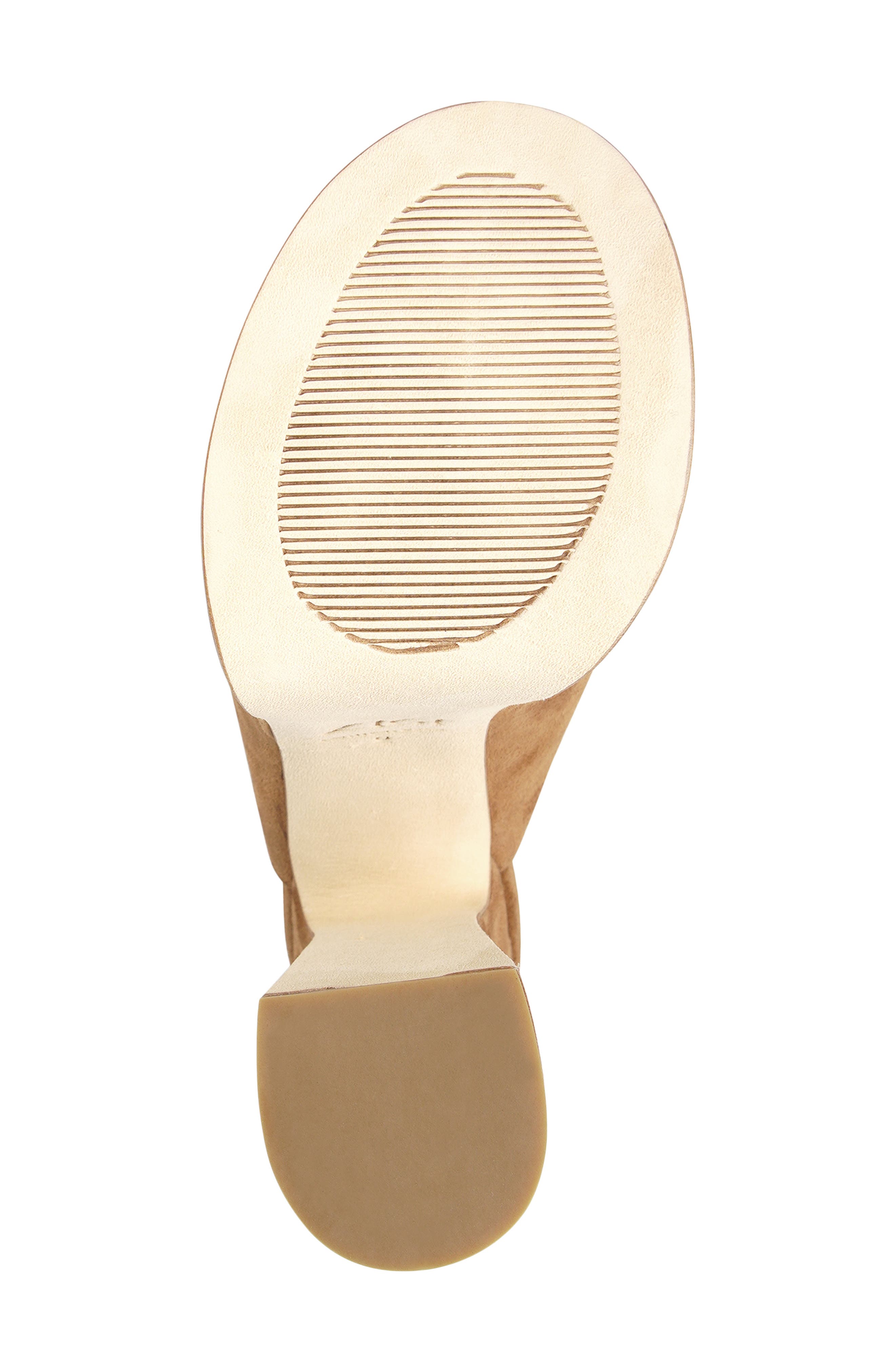 Harlen Platform Penny Loafer Mule, Alternate, color, TAN SUEDE