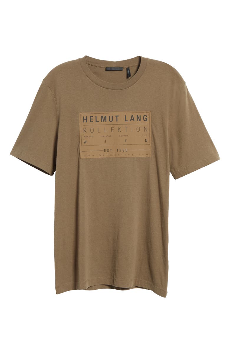 Helmut Lang Logo Patch T-Shirt, Alternate, color, 