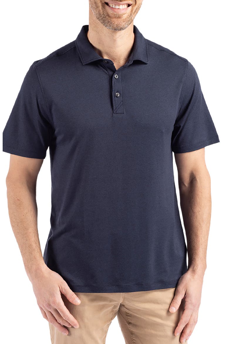 Coastline Epic Comfort Polo, Main, color, NAVY BLUE