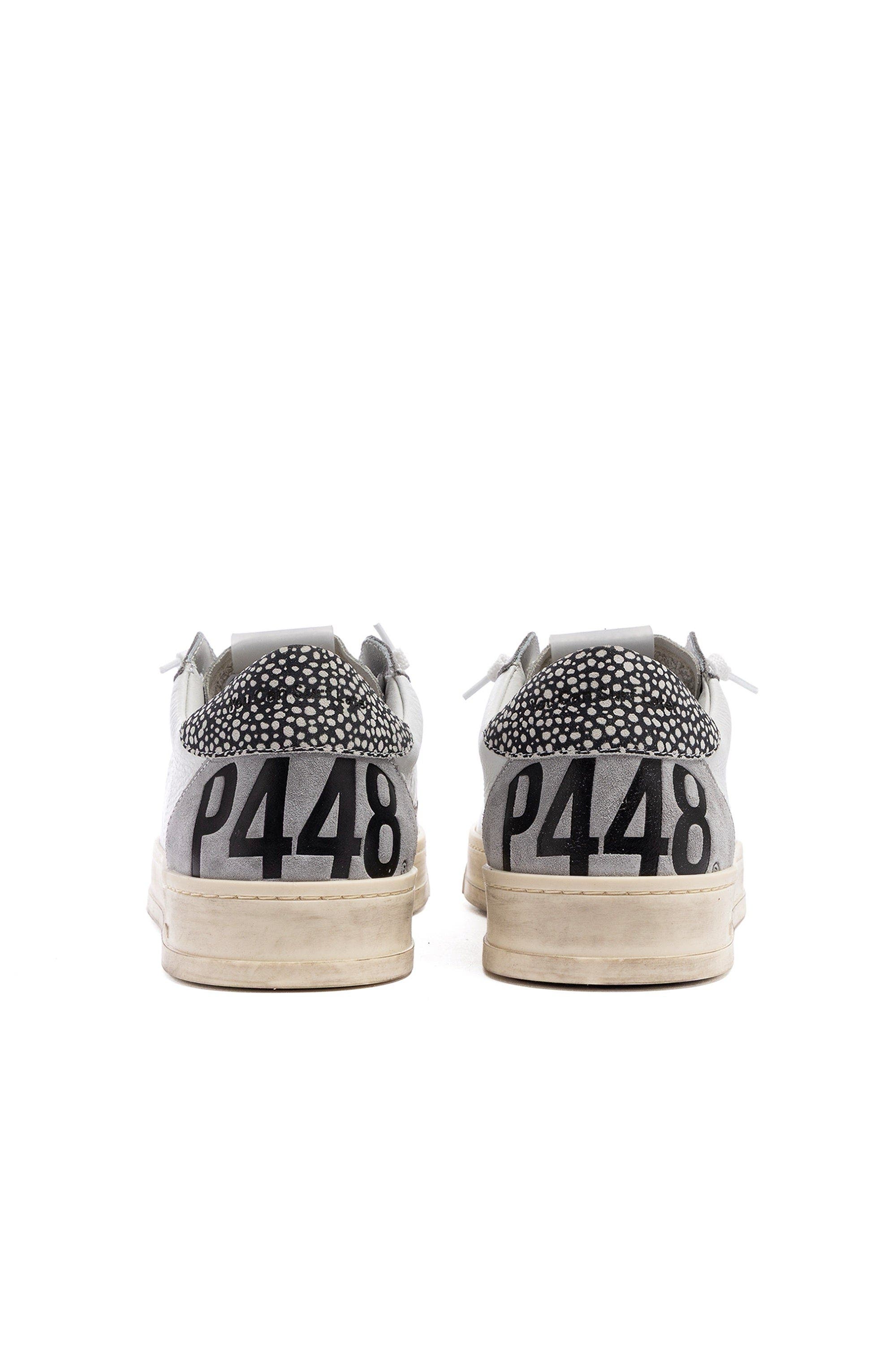 P448 Jack Spot White Sneaker, Alternate, color, Spot White