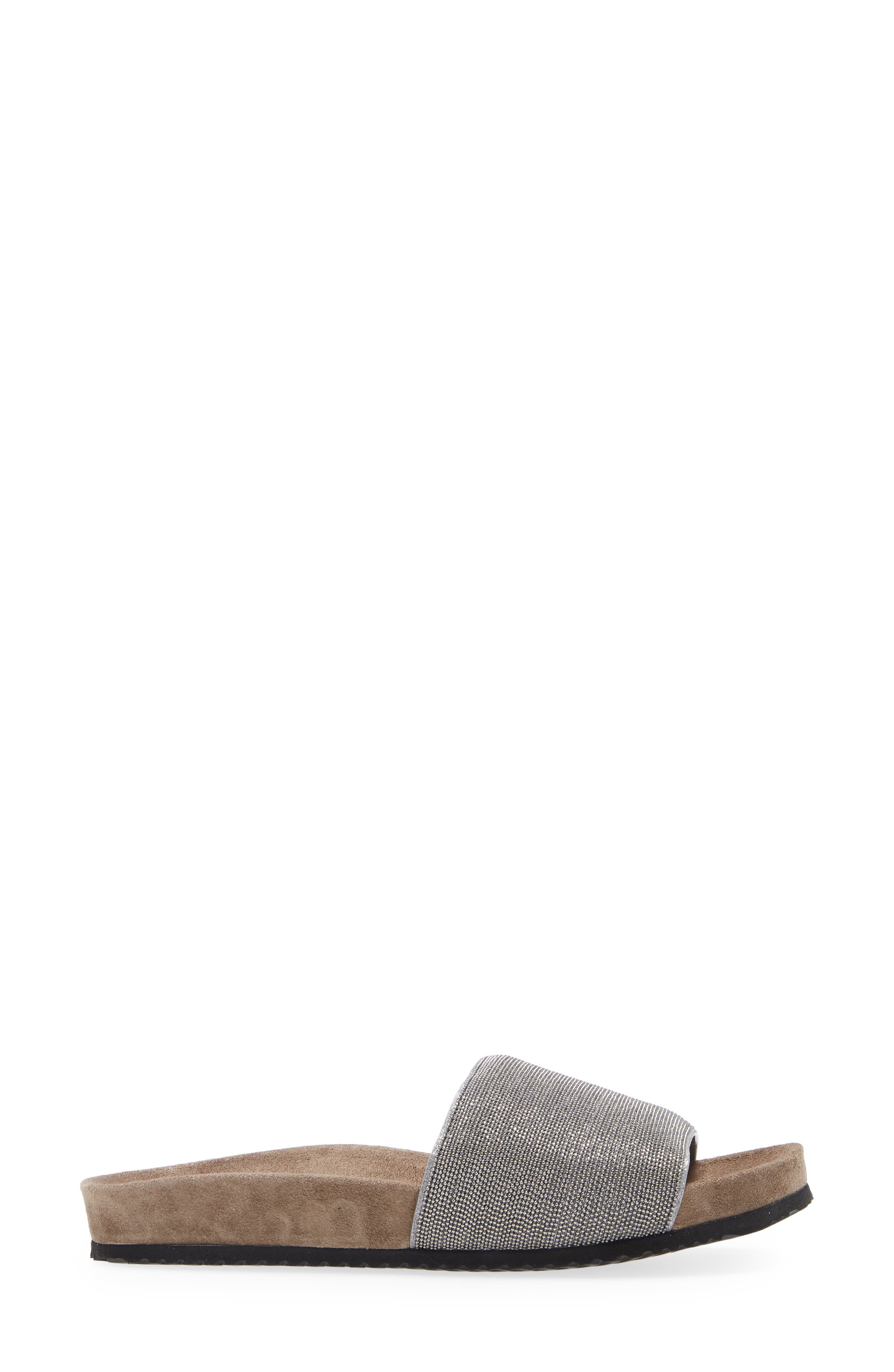 Brunello Cucinelli Monili Slide Sandal, Alternate, color, 