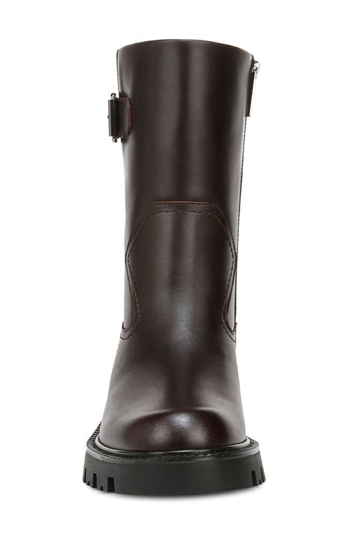 Franco Sarto Brina Moto Bootie In Brown