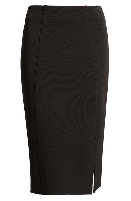 Hugo Boss Boss Vukeva Midi Pencil Skirt In Black