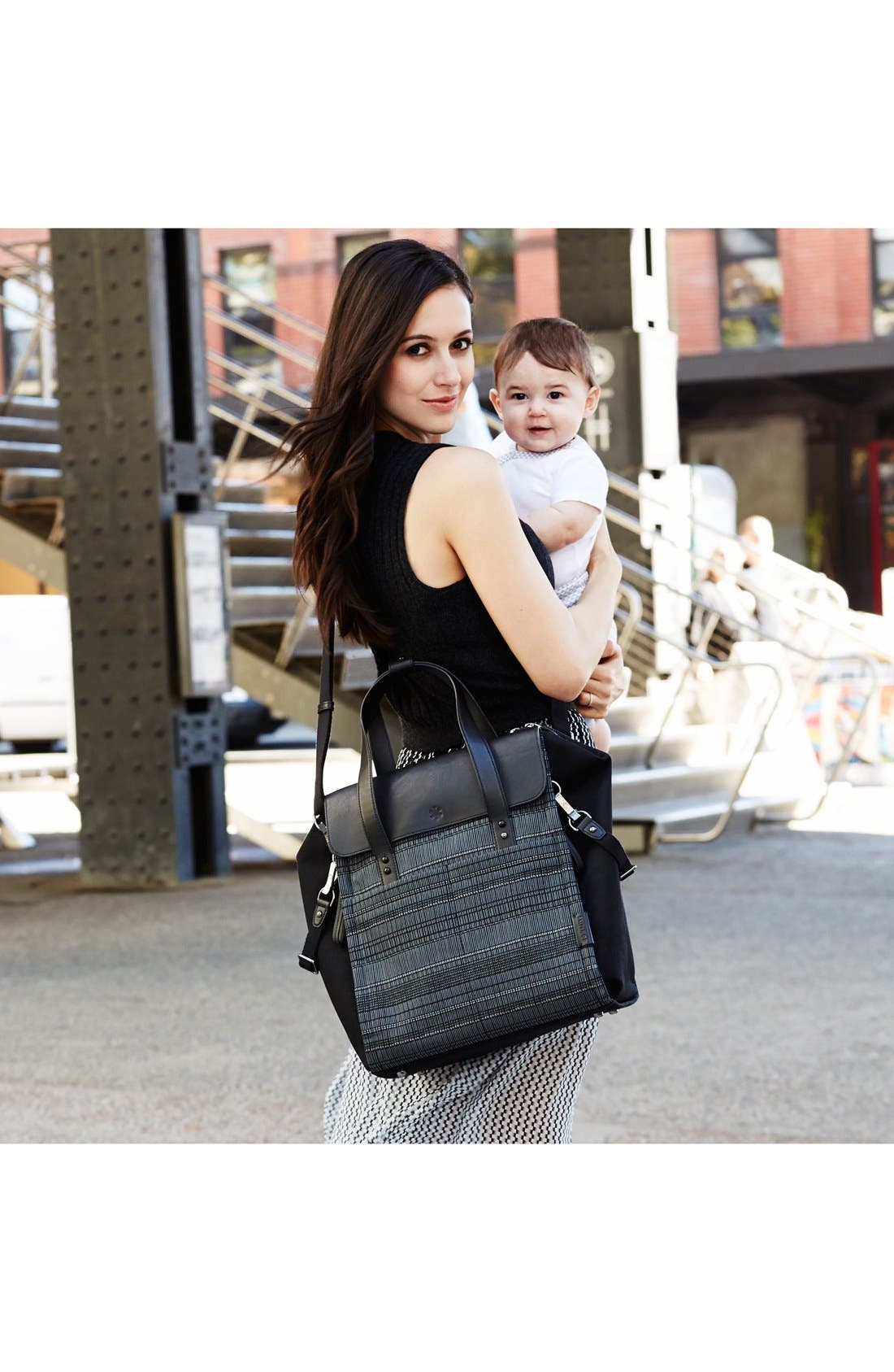 Skip Hop 'Highline' Convertible Diaper Backpack, Alternate, color, 
