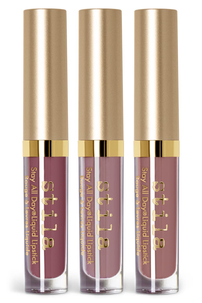 Bold & Bare Stay All Day® Liquid Lipstick Set $36 Value, Main, color, NO COLOR