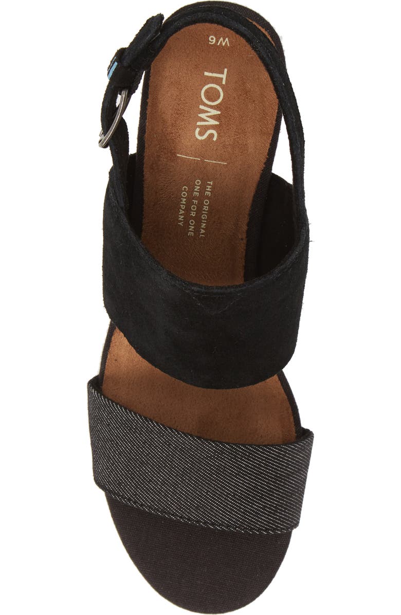 TOMS Poppy Sandal, Alternate, color,