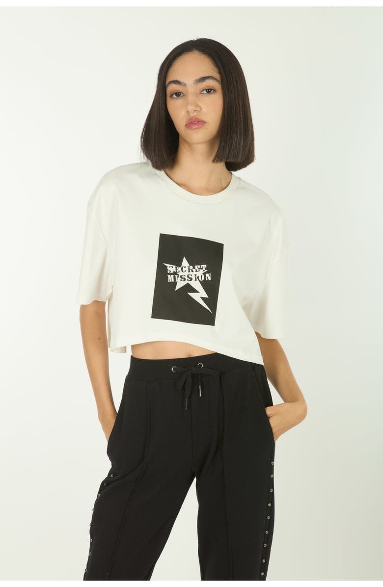 SECRET MISSION Vincent Tee, Alternate, color, White