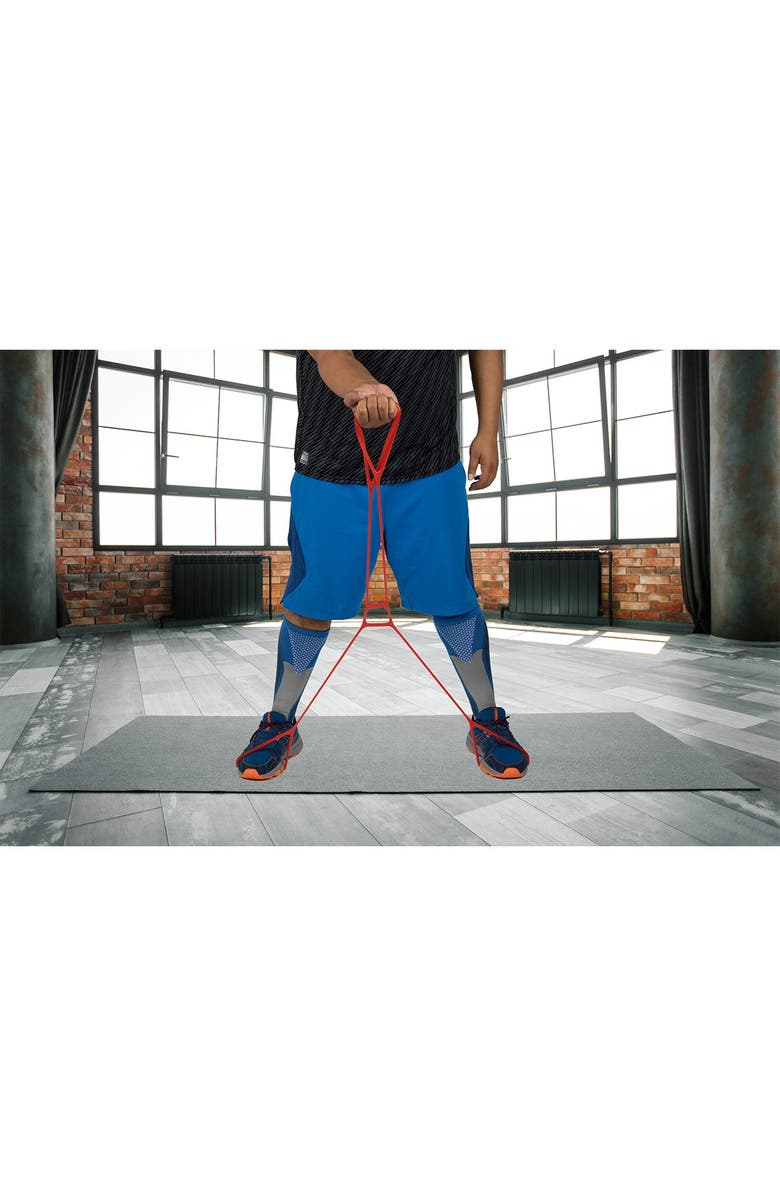 MIND READER X Shape Chest Expander Rubber Resistance Band, Alternate, color,