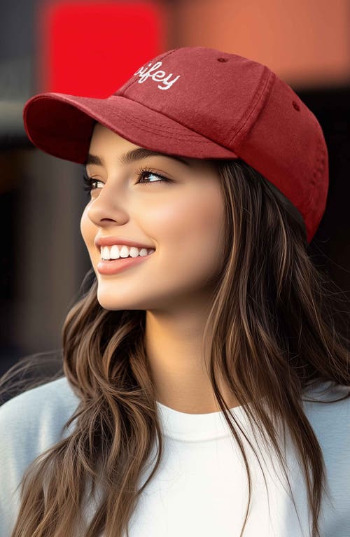 DALIX DALIX WIFEY EMBROIDERED EVERYDAY CAP 