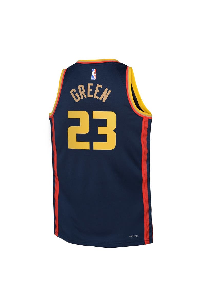 Nike Youth Nike Draymond Green Navy Golden State Warriors 2024/25 Swingman Player Jersey - City Edition, Alternate, color, 