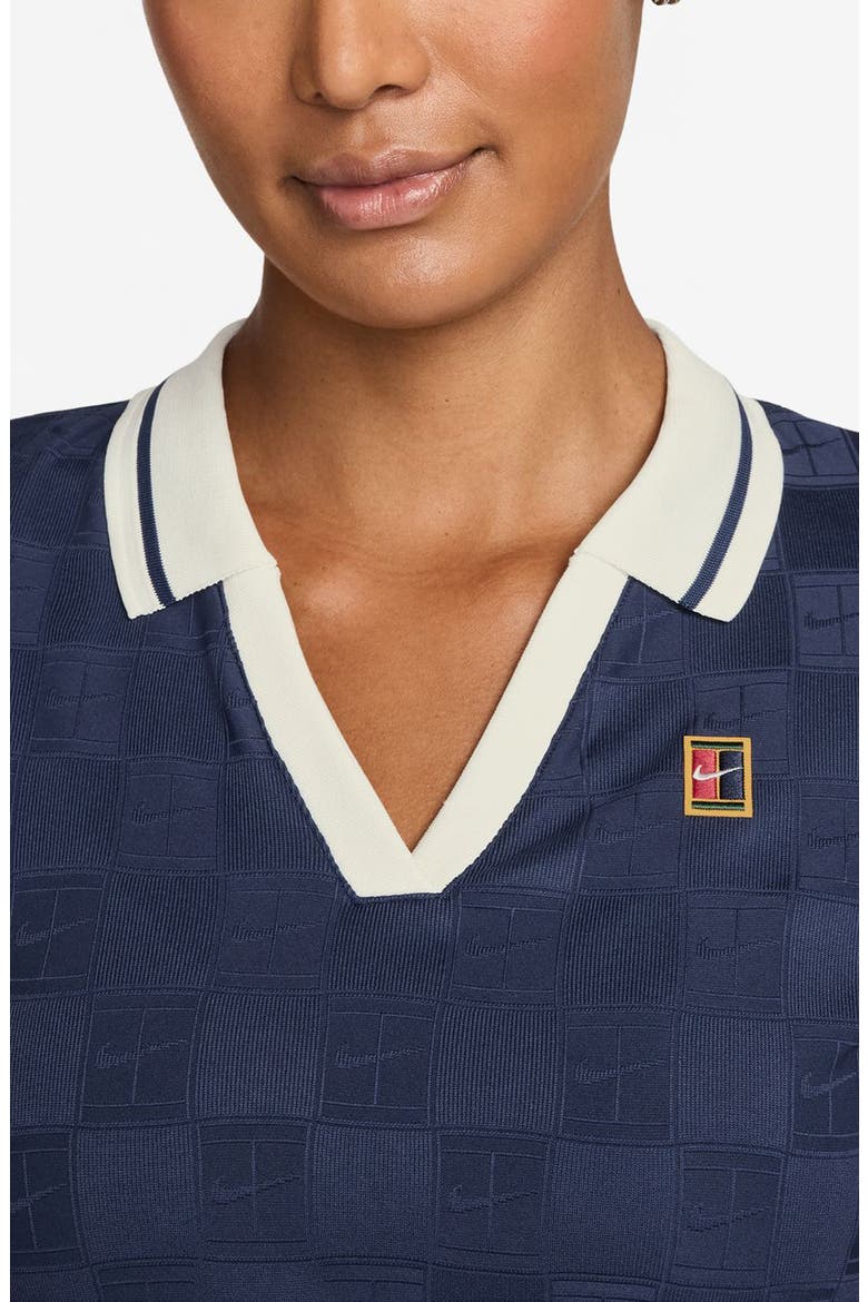 Dri-FIT Crop Polo, Alternate, color, MIDNIGHT NAVY/ SAIL