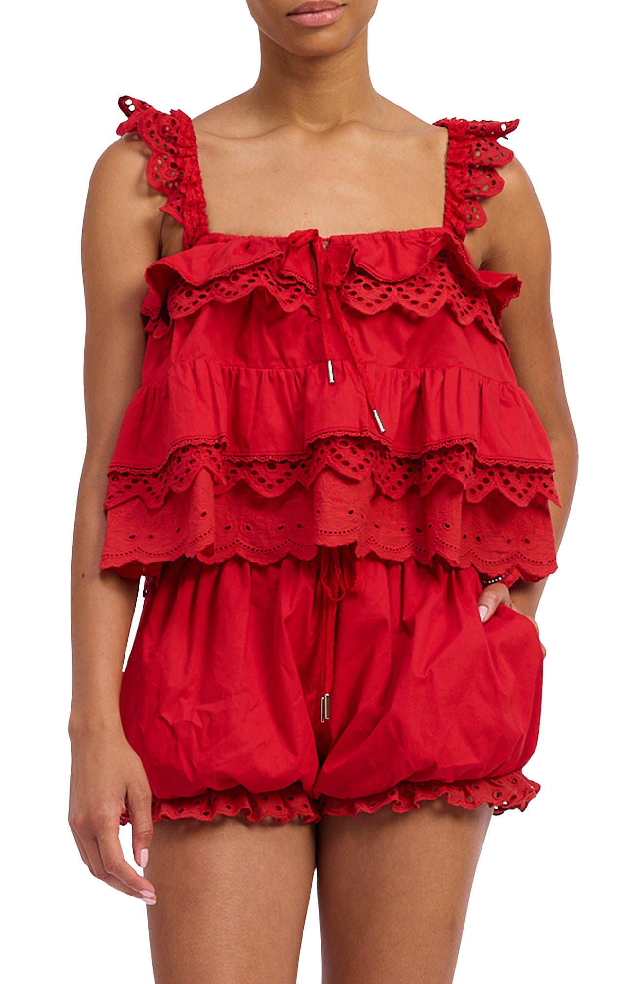 Monterey Ruffle Top