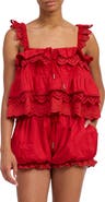JACQUIE THE LABEL Monterey Ruffle Top