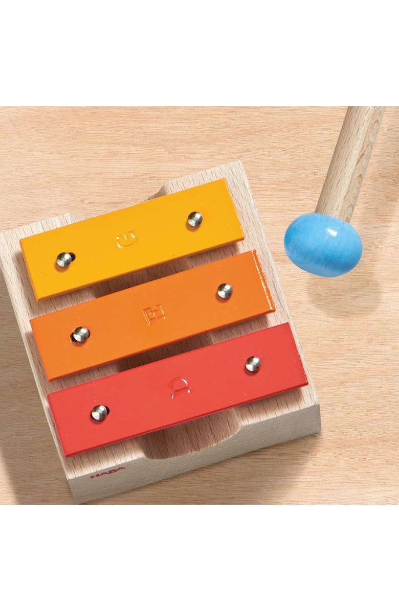 HABA Musical Sounds Play Set - Toddler Toys & Toddler Musical Instruments Preschool Learning Toys, Kids Music & Toddler Sensory Toys, Made in Germany, Alternate, color, Multi