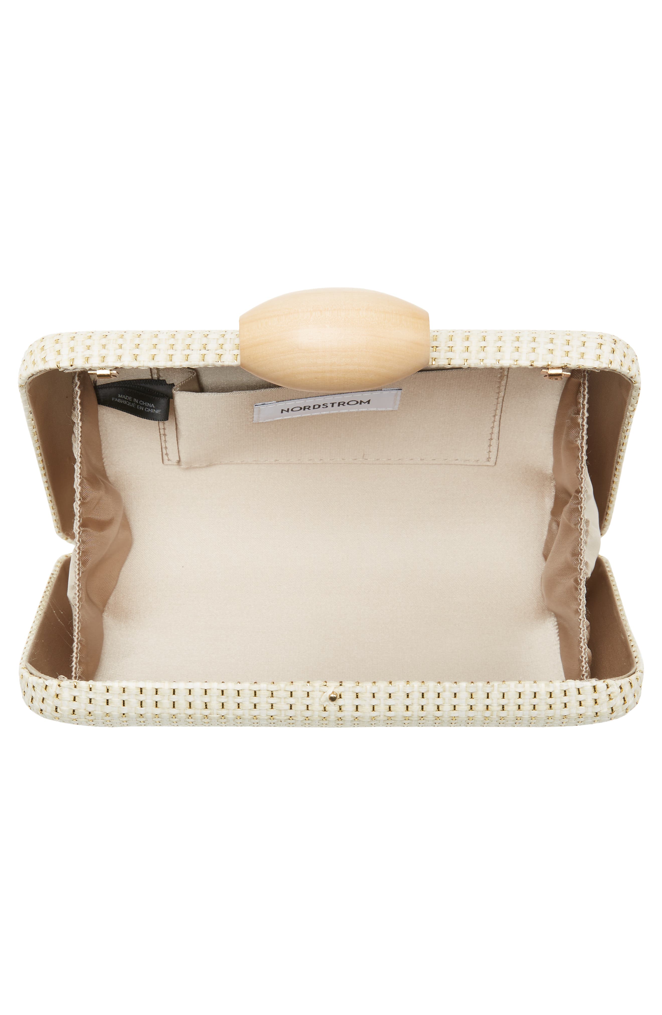 Nordstrom Woven Minaudière, Alternate, color, 