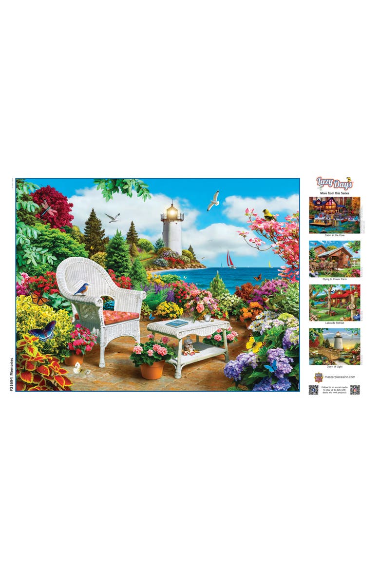 Memories 750 Piece Jigsaw Puzzle, Alternate, color, Multicolor