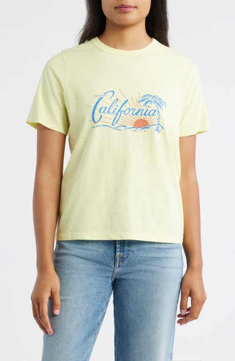 Faherty California Sunwashed Organic Cotton Graphic T-Shirt