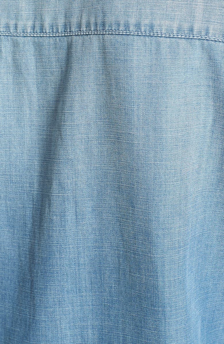 Treasure & Bond Treasure&Bond Boyfriend Fit Denim Shirt, Alternate, color,