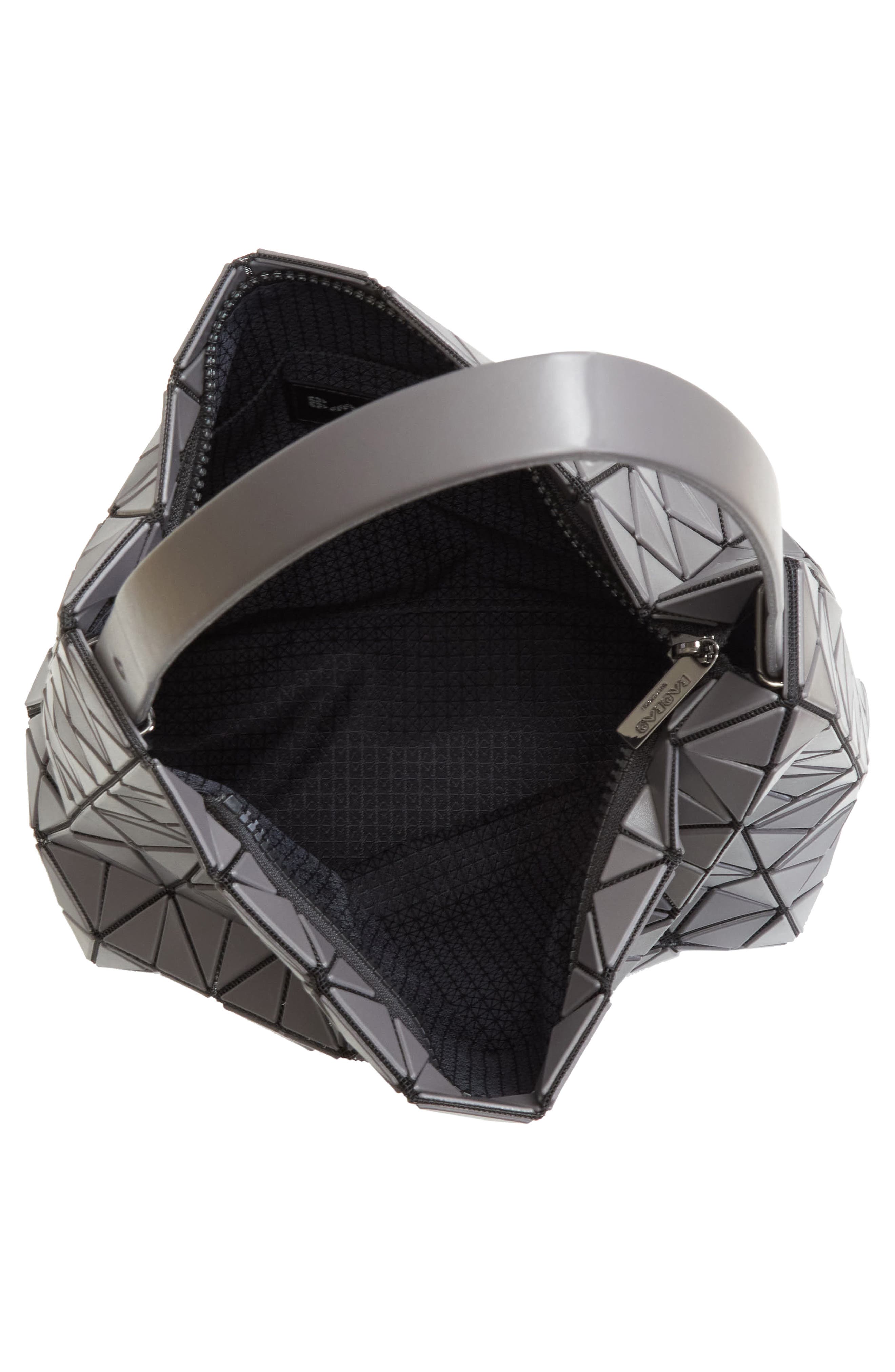 Bao Bao Issey Miyake Valley Hobo Bag, Alternate, color, Charcoal