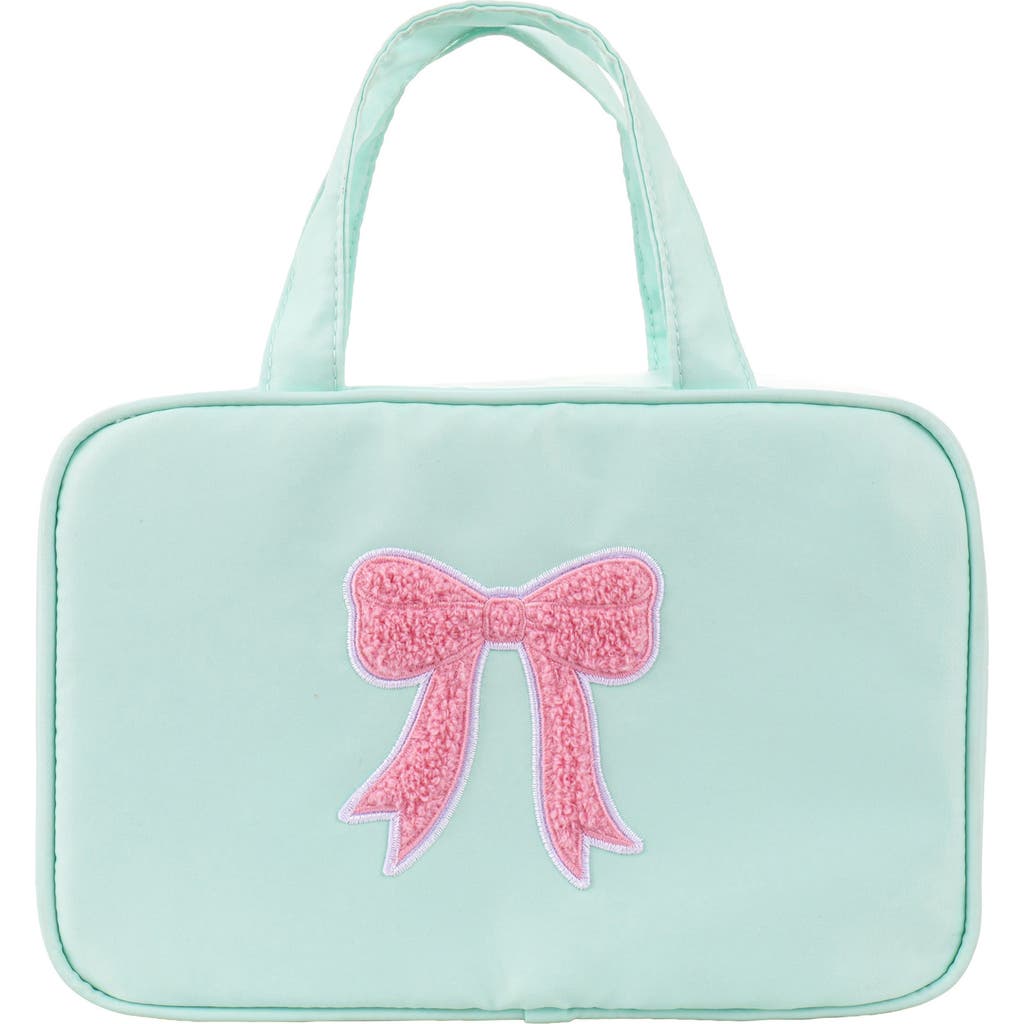 Bloc Bags The Perfect Case: Bow Cosmetics Bag In Green
