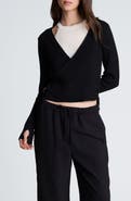 Kenneth Cole Rib Halter Sweater Set