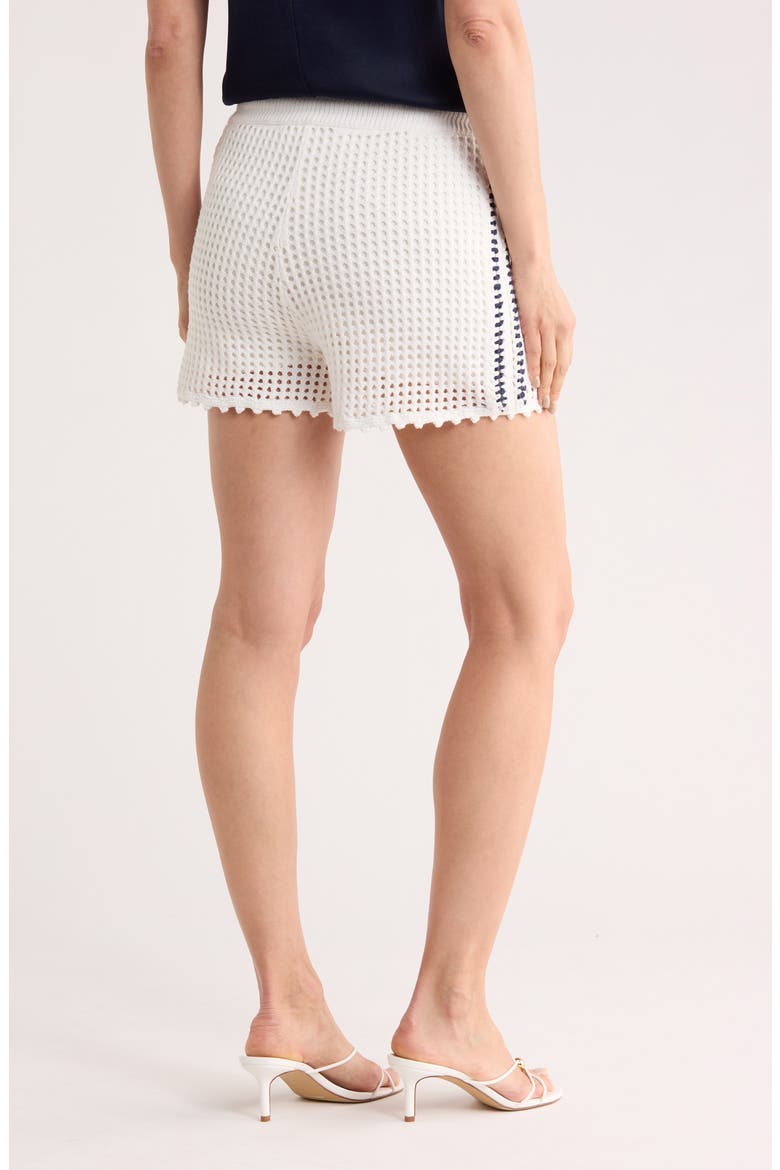 Hadley Open Stitch Shorts, Alternate, color, IVORY