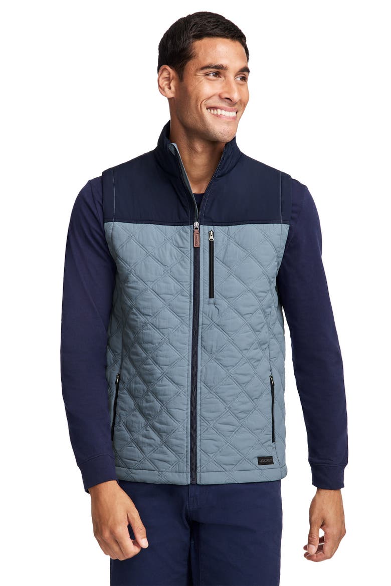 Outdoors by Luke Bryan Men's Heritage Quilted Vest, Main, color, Iron Grey
